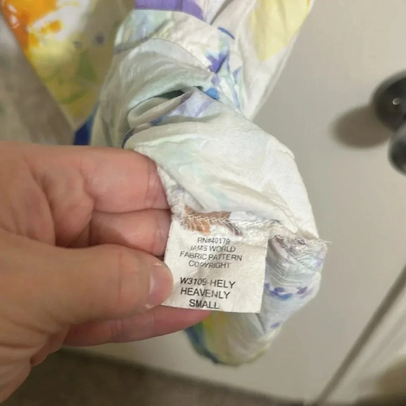 EUC Jams World Hely Heavenly Watercolor Splatter Floral Painted Dress Small - Picture 6 of 7